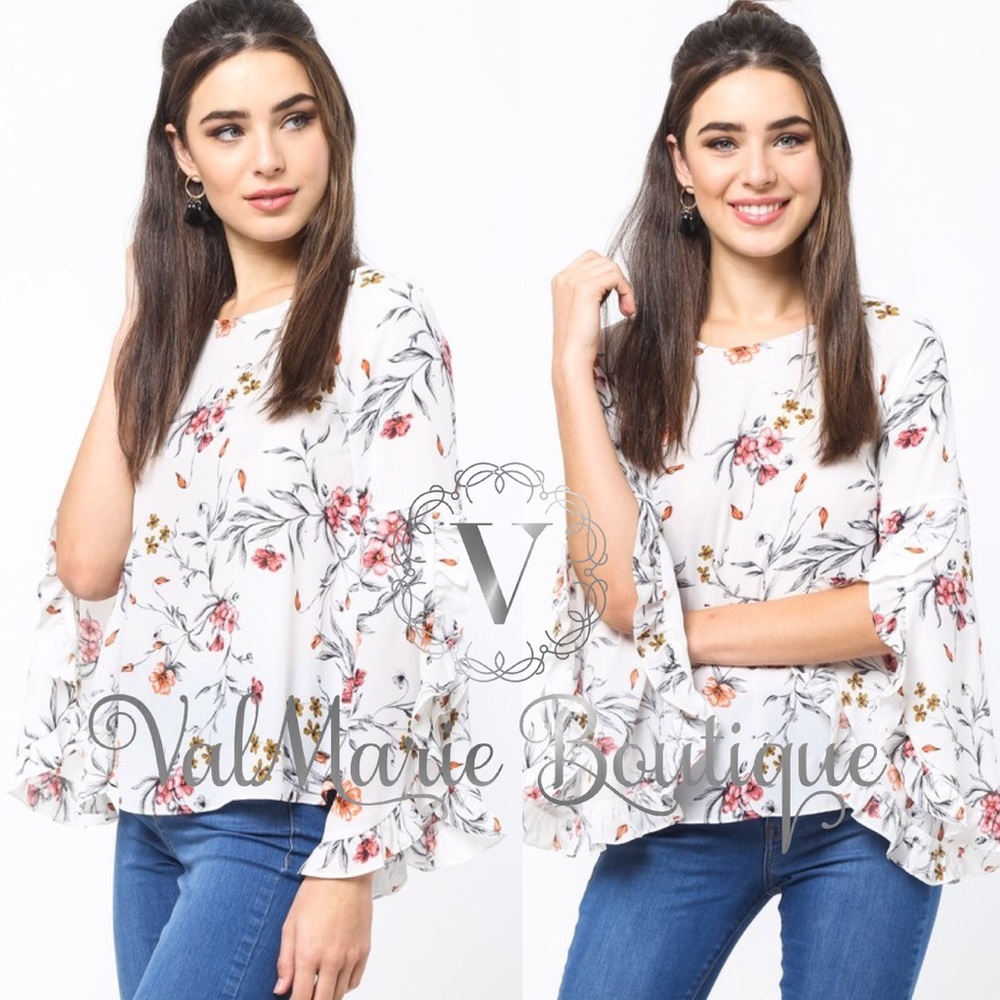 Floral Blouse - Picture 1 of 7